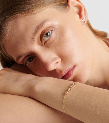 Pulsera Muse de oro de 10 ct con diamantes - Stone and Strand - Modalova