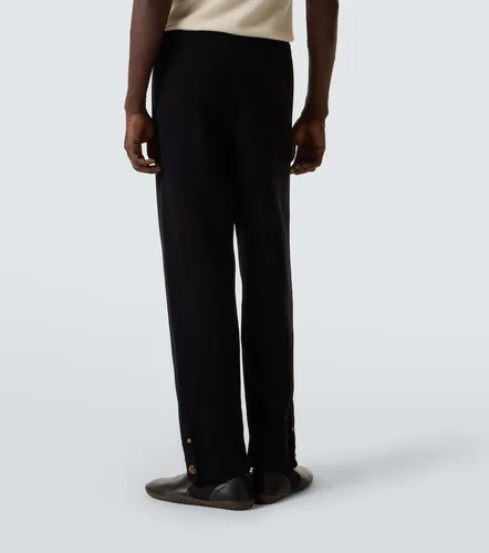 Knitted cashmere straight pants - God's True Cashmere - Modalova