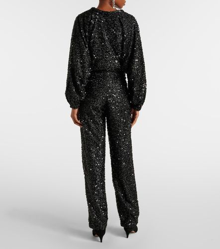 Pantaloni Aras a gamba larga con paillettes - Isabel Marant - Modalova