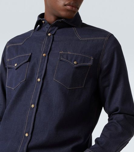 Brunello Cucinelli Camisa de denim - Brunello Cucinelli - Modalova