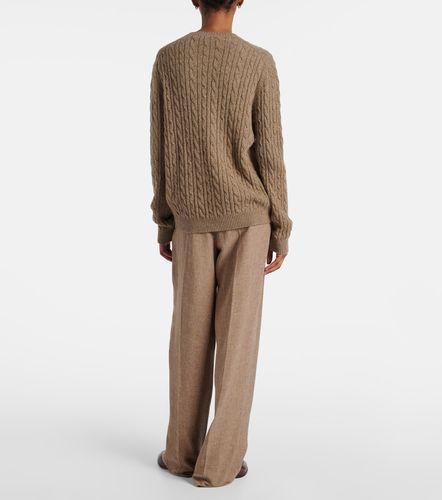 Pullover in cashmere a trecce - Loro Piana - Modalova