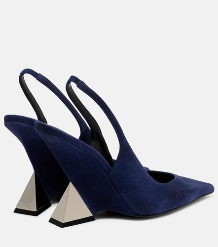 Cheope 105 suede slingback pumps - The Attico - Modalova