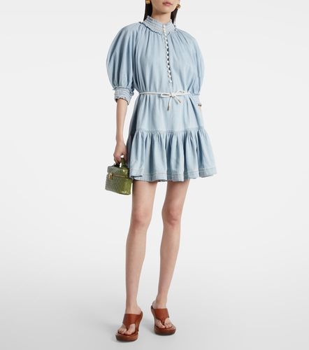 Ascension ruffled denim minidress - Zimmermann - Modalova