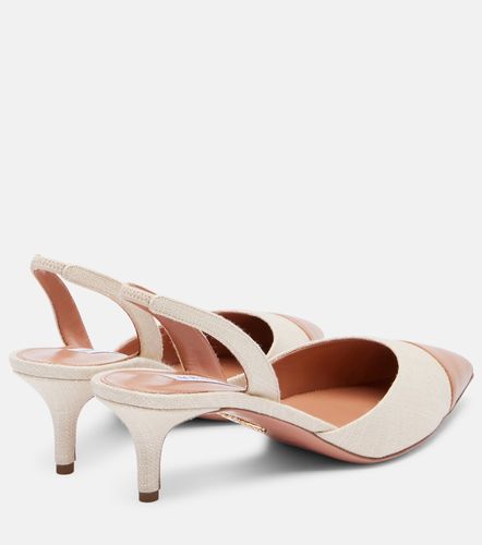 Slingback-Pumps Milanese 50 mit Leder - Aquazzura - Modalova