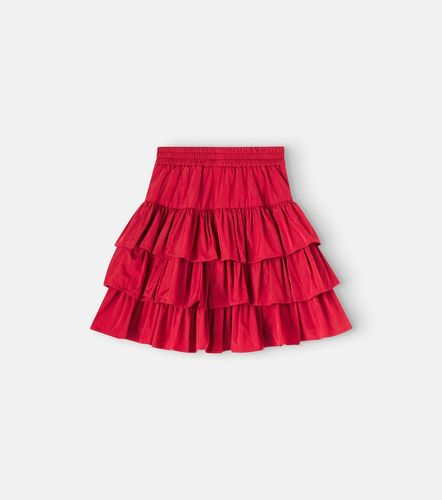 Falda fruncida con volantes - Monnalisa - Modalova