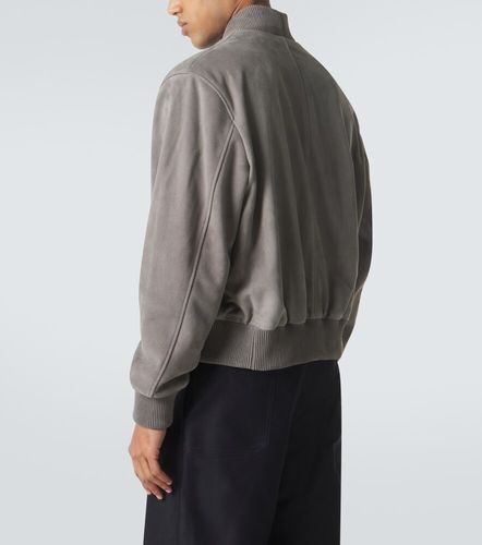Ami de Cour suede bomber jacket - Ami Paris - Modalova