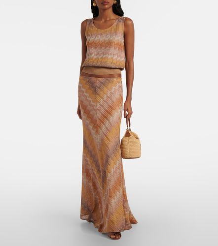 Missoni Top con lamé a zig-zag - Missoni - Modalova
