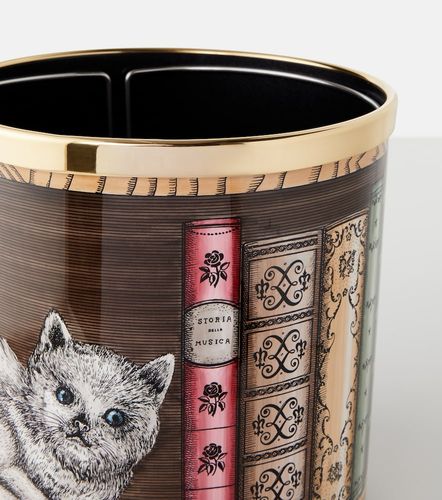 Gatto Con Libri container - Fornasetti - Modalova