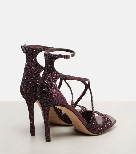 Sandali Azia 95 con glitter - Jimmy Choo - Modalova