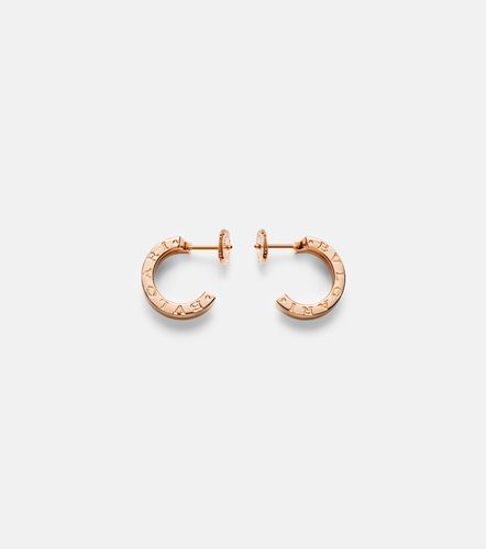 B.zero1 18kt rose earrings with diamonds - Bvlgari - Modalova