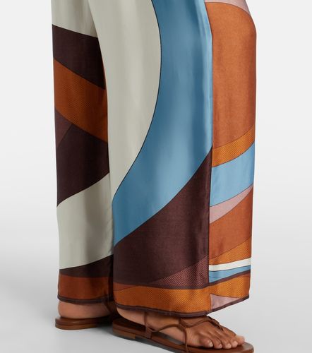 Jensen satin palazzo pants - Faithfull - Modalova