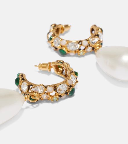 Saint Laurent Pendientes adornados - Saint Laurent - Modalova
