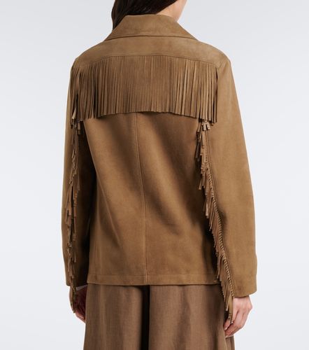 Perce fringed suede jacket - Ralph Lauren Collection - Modalova