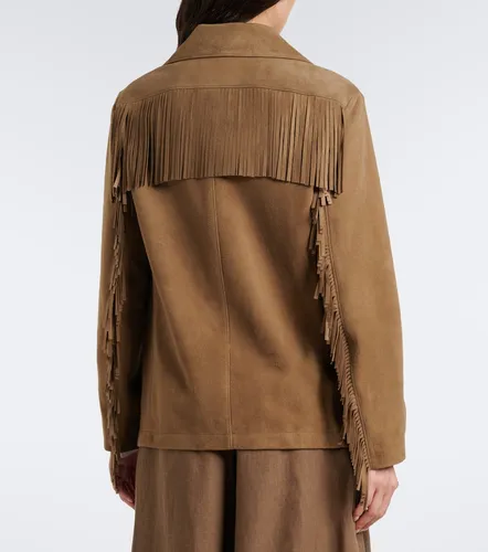 Perce fringed suede jacket - Ralph Lauren Collection - Modalova