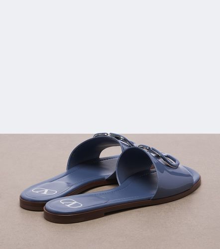 VLogo patent leather slides - Valentino Garavani - Modalova
