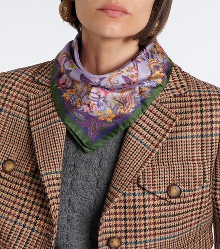 Etro Printed silk twill scarf - Etro - Modalova
