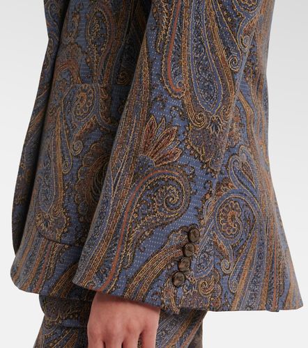 Etro Blazer de jacquard con paisley - Etro - Modalova