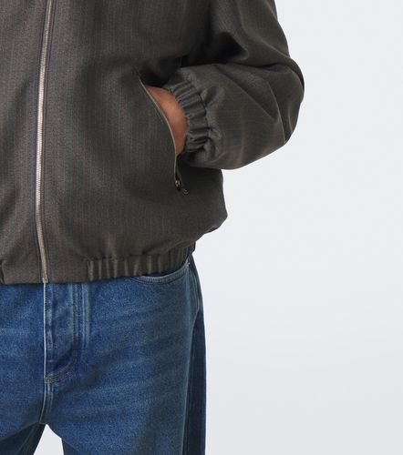 Giacca blouson in lana e mohair - Bottega Veneta - Modalova