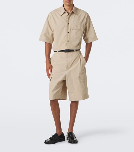 Shorts cargo de sarga de algodón - Bottega Veneta - Modalova