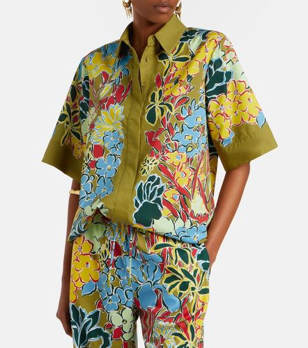 Alémais Camisa oversized Solstice en mezcla de algodón floral - Alemais - Modalova