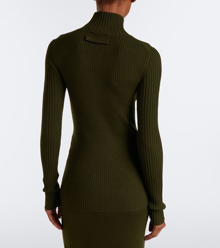 Pullover in misto lana a coste - Victoria Beckham - Modalova
