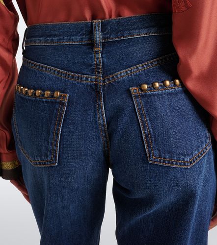 Etro Verzierte Straight Jeans - Etro - Modalova