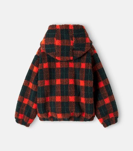 Chaqueta de teddy de algodón a cuadros - Tinycottons - Modalova