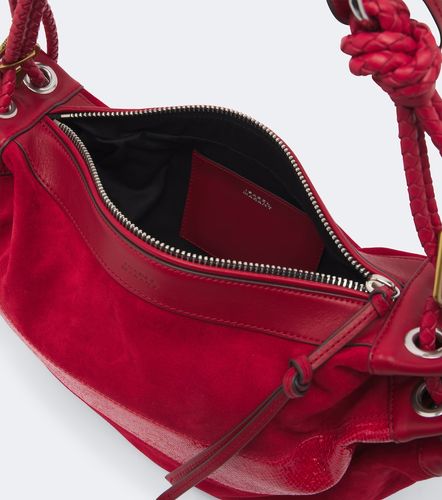 Borsa a spalla Maia Medium in suede e pelle - Isabel Marant - Modalova