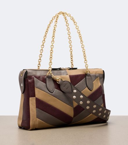 Panthea Medium chevron leather shoulder bag - Valentino Garavani - Modalova
