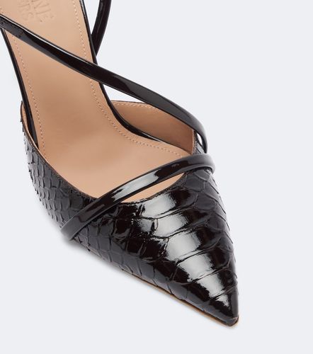Valeria croc-effect leather slingback pumps - Malone Souliers - Modalova