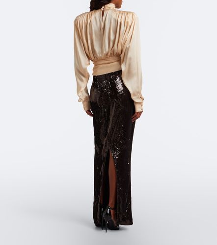 Balmain Falda larga con lentejuelas - Balmain - Modalova