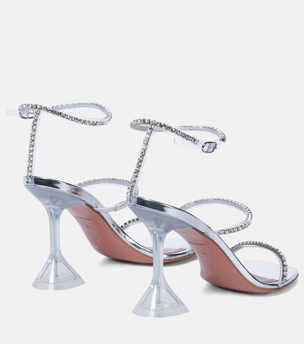 Gilda embellished PVC sandals - Amina Muaddi - Modalova