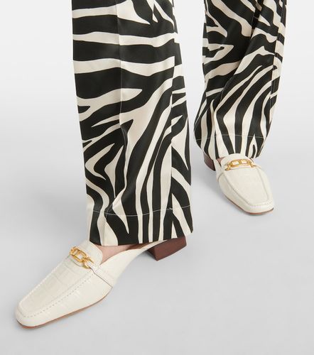 Whitney croc-effect leather mules - Tom Ford - Modalova