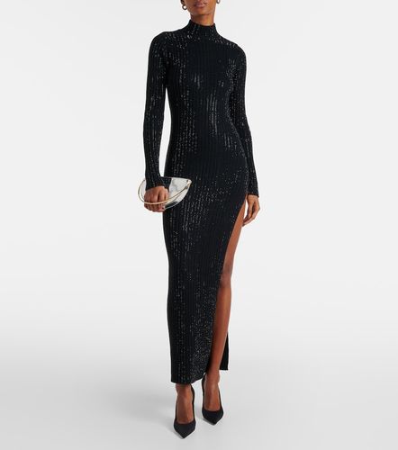 Vestido midi de algodón adornado - David Koma - Modalova