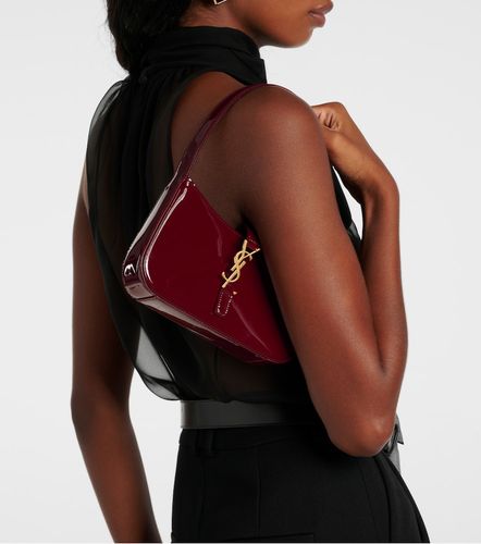 Le 5 a 7 Mini patent leather shoulder bag - Saint Laurent - Modalova