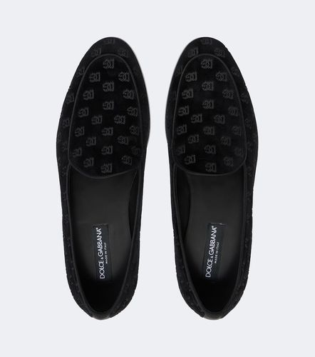 Mocasines Vivaldi de terciopelo - Dolce&Gabbana - Modalova