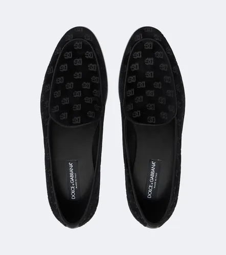 Slip-Ons Vivaldi aus Samt - Dolce&Gabbana - Modalova