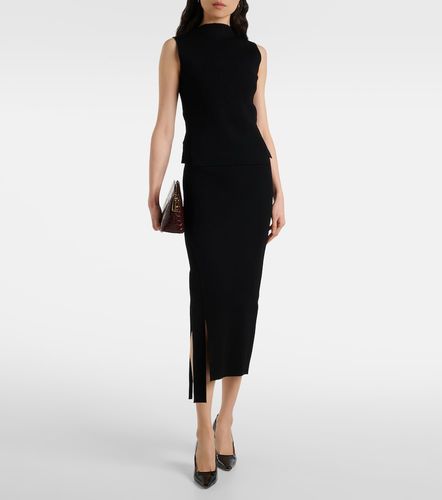 Victoria Beckham Top aus Rippstrick - Victoria Beckham - Modalova