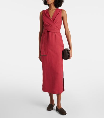 Brunello Cucinelli Midikleid - Brunello Cucinelli - Modalova
