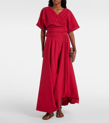 Gonna midi in misto cotone - Brunello Cucinelli - Modalova