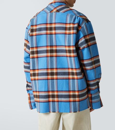 Camisa de algodón a cuadros - Greg Lauren - Modalova