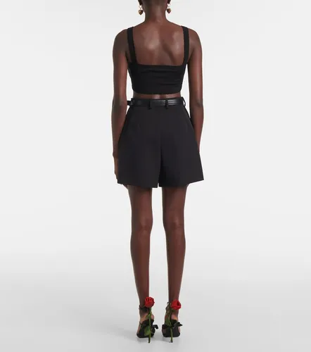 Dolce&Gabbana Knitted silk crop top - Dolce&Gabbana - Modalova