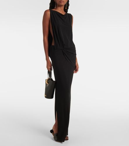 Vestido largo Peplo de jersey drapeado - Jacquemus - Modalova
