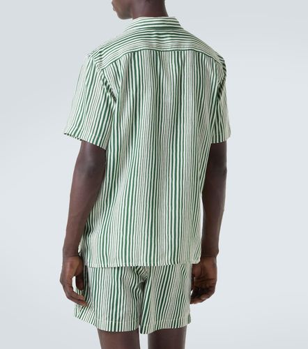 Camicia bowling Hibbert a righe - Orlebar Brown - Modalova