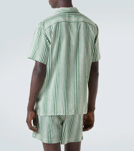 Hibbert striped bowling shirt - Orlebar Brown - Modalova
