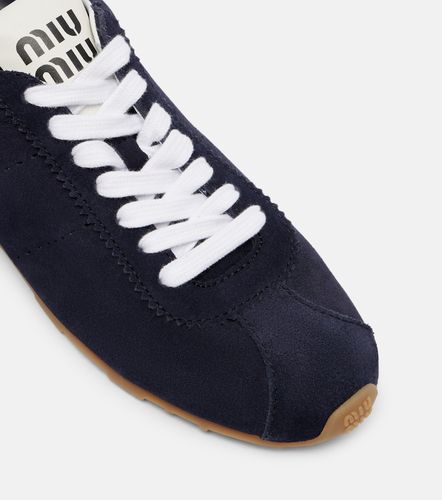 Miu Miu Plume suede sneakers - Miu Miu - Modalova