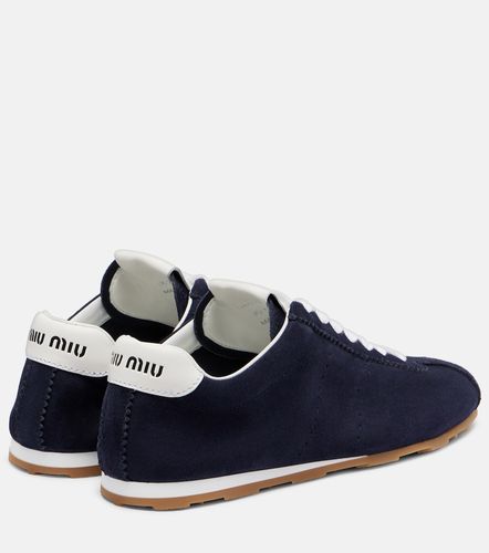 Miu Miu Plume suede sneakers - Miu Miu - Modalova