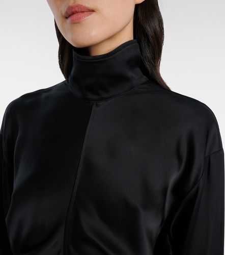 Toteme Gathered satin top - Toteme - Modalova