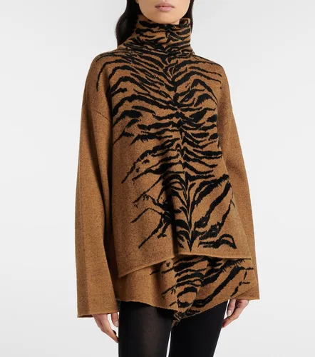 Alaïa Jersey de cuello alto en jacquard - Alaia - Modalova