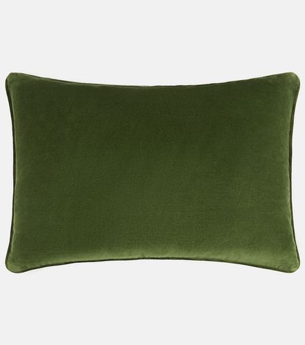 Cuscino in velluto di cotone con ricamo - Les-Ottomans - Modalova